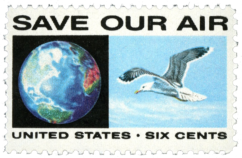 Save Our Air stamp